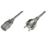 Кабель живлення DIGITUS Schuko > C13, 1.2м, чорний