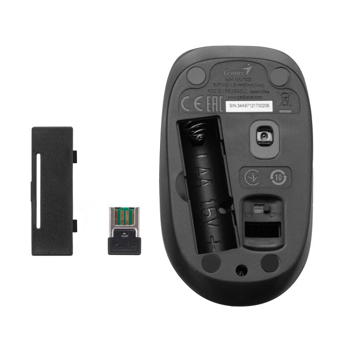 Genius Combo keyboard and mouse KM-8200, WL, EN/UKR, black