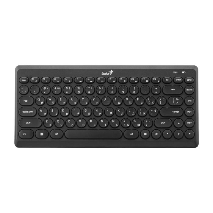 Комплект клавиатура и мышь Genius LuxeMate Q-8000, WL, EN/UKR, черный