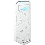 Портативний корпус ASUS для SSD ROG STRIX ARION ESD-S1C/WHT/G/AS PCIe NVMe M.2 2230/2242/2260/2280 USB Type-C 3.2 Gen 2x1 білий