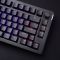 HyperX mechanical keyboard Alloy Rise 75key, Red, USB-A, EN/UA, RGB, black