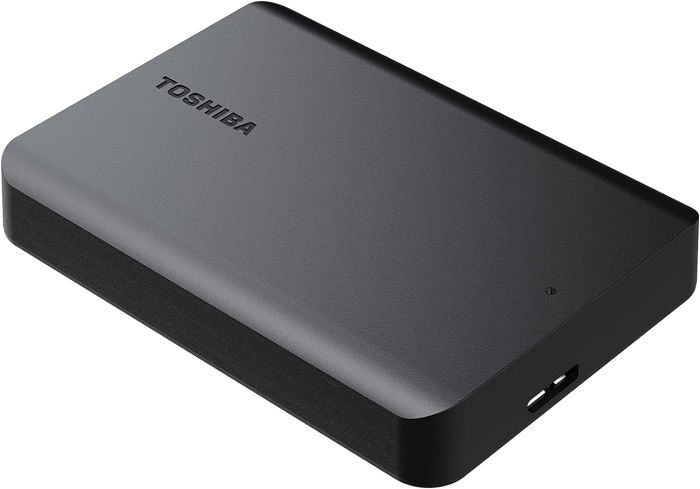 Портативный жесткий диск Toshiba 1TB USB 3.2 Gen 1 Canvio Basics 2022
