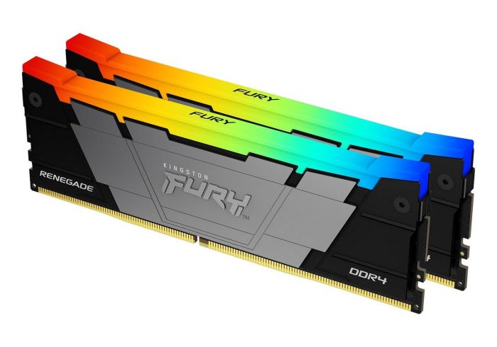 Память ПК Kingston DDR4 16GB KIT (8GBx2) 3600 FURY Renegade RGB