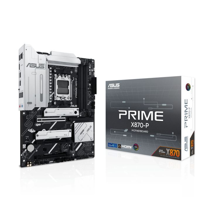 Материнcкая плата ASUS PRIME X870-P sAM5 X870 4xDDR5 M.2 HDMI ATX