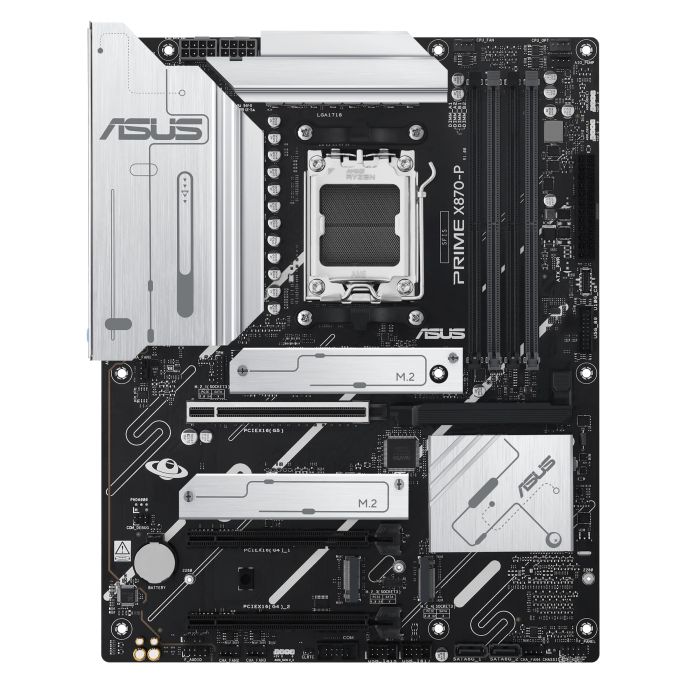 Материнcкая плата ASUS PRIME X870-P sAM5 X870 4xDDR5 M.2 HDMI ATX