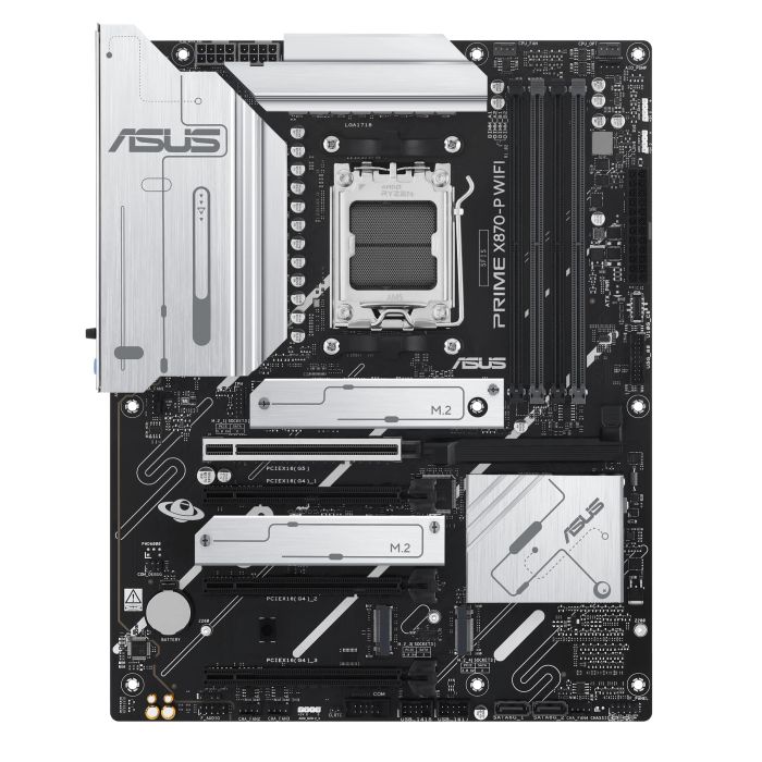 Материнcька плата ASUS PRIME X870-P WIFI sAM5 X870 4xDDR5 M.2 HDMI WiFi BT ATX