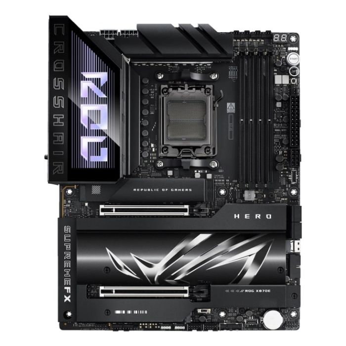 ASUS Motherboard ROG CROSSHAIR X870E HERO sAM5 X870E 4xDDR5 M.2 HDMI WiFi BT ATX