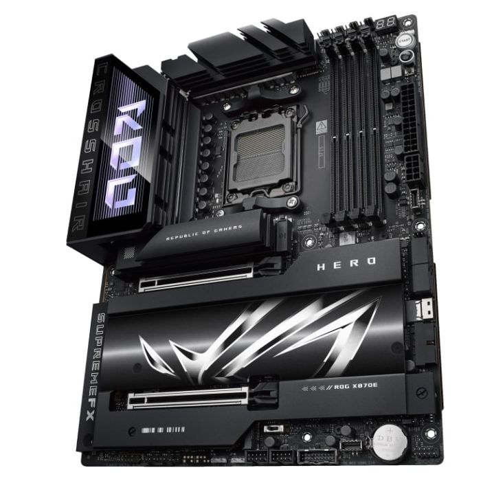 ASUS Motherboard ROG CROSSHAIR X870E HERO sAM5 X870E 4xDDR5 M.2 HDMI WiFi BT ATX