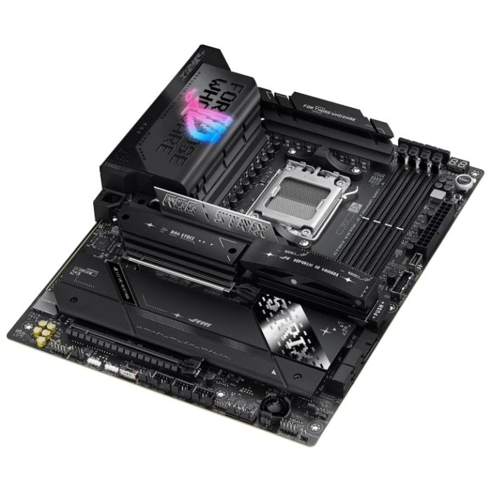 Материнcкая плата ASUS ROG STRIX X870E-E GAMING WIFI sAM5 X870E 4xDDR5 M.2 HDMI WiFi BT ATX