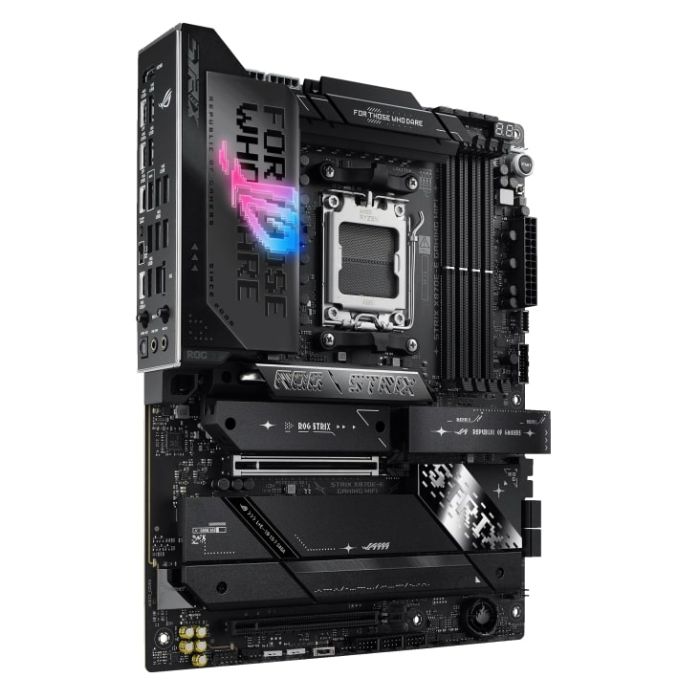 Материнcкая плата ASUS ROG STRIX X870E-E GAMING WIFI sAM5 X870E 4xDDR5 M.2 HDMI WiFi BT ATX
