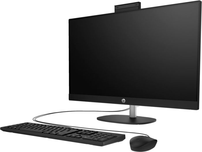 ПК Моноблок HP All-in-One 27" FHD IPS AG, Intel i3-1315U, 16GB, F512GB, UMA, WiFi, кл+м, DOS, черный