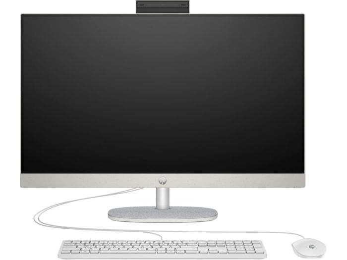 ПК Моноблок HP All-in-One 27" FHD IPS AG, Intel i5-1335U, 16GB, F512GB, UMA, WiFi, кл+м, DOS, белый