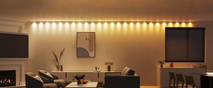 Стрічка світлодіодна розумна Govee H608A String Downlights, 5м, RGBIC, WI-FI/Bluetooth, білий