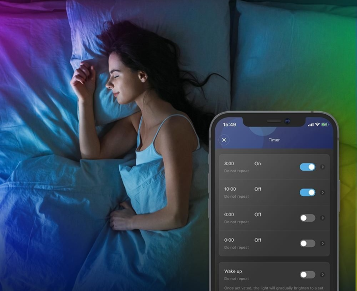 Лента светодиодная умная Govee H611 LED Strip Lights, 10м, RGB, WI-FI/Bluetooth, Белый