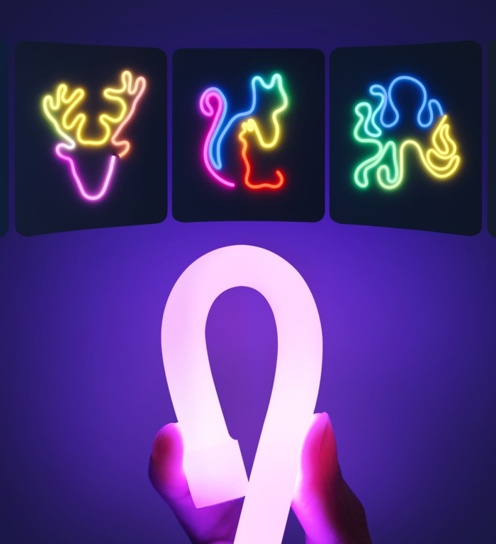 Лента светодиодная умная Govee H61D3 Neon Rope Light 2, 5м, RGBIC, WI-FI/Bluetooth, Белый