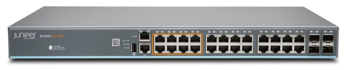 Комутатор Juniper EX2300 Class Multi-Gig 16 x 1G, 8x1G/2.5G copper ports PoE+, 4x1/10G SFP/SFP+, 380W