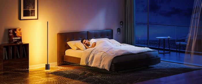 Торшер розумний Govee H6079, 1500Lm, RGBICW, with speaker, WI-FI/Bluetooth, чорний