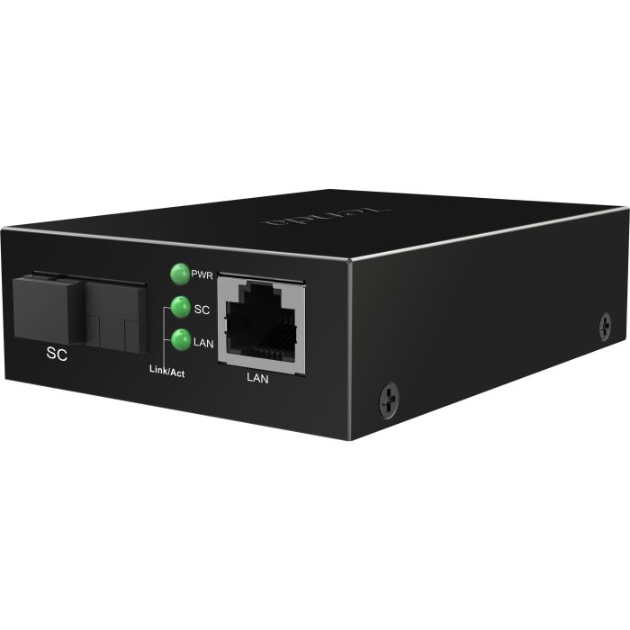 Медіаконвертер TENDA  1xFE, 1x100BaseFX, SM, WDM, 20км, SC Tenda TFC100B