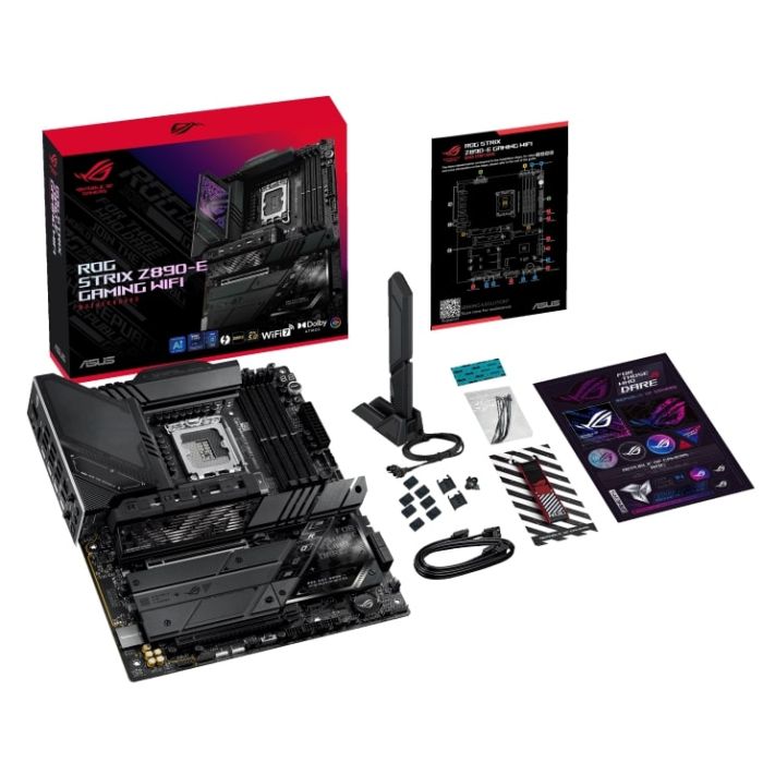 ASUS Motherboard ROG STRIX Z890-E GAMING WIFI s1851 Z890 4xDDR5 M.2 DP HDMI Wi-Fi BT ATX