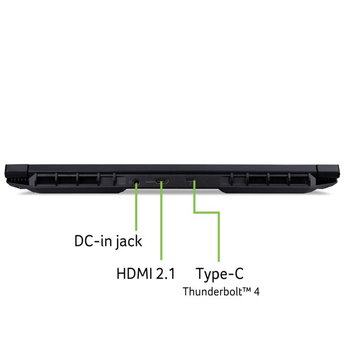 Acer Notebook Nitro V 16 ANV16-71 16" WUXGA IPS, Intel i7-14650HX, 16GB, F1TB, NVD4050-6, Lin, black