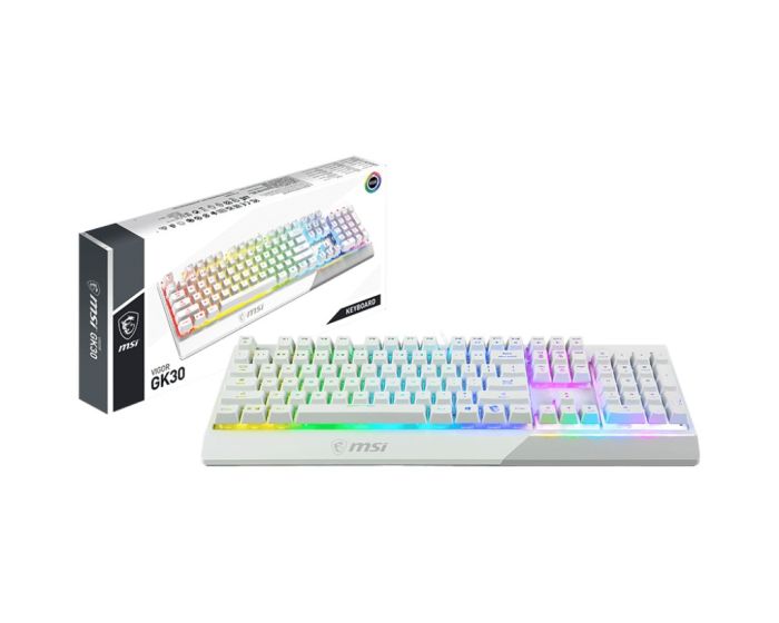 Геймерська клавіатура MSI Vigor GK30 WHITE UA