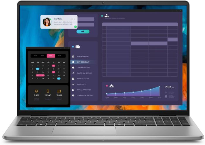 Ноутбук Dell Vostro 5640 16" FHD+ AG, Intel 7 150U, 16GB, F512GB, UMA, Win11P, серый