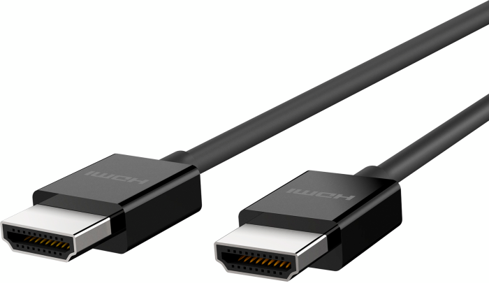 Кабель HDMI (M/M) Belkin 2м, 2.1, High Speed Ethernet, чорний