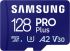 Samsung microSD 128GB C10 UHS-I R180MB/s PRO Plus