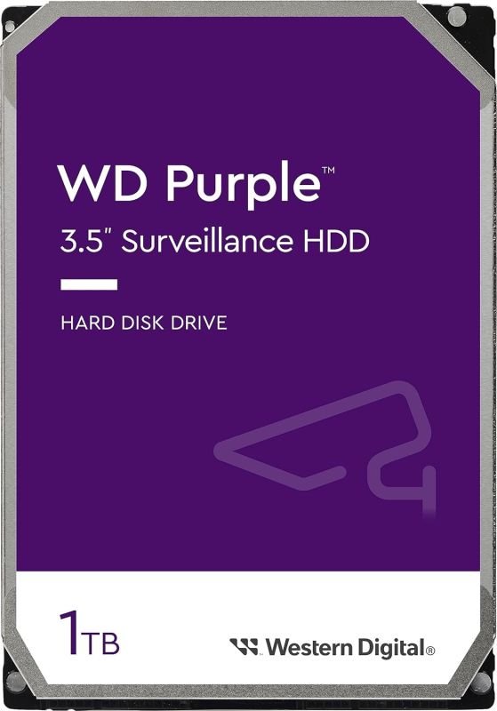 Жорсткий диск WD  1TB 3.5" 5400 64MB SATA Purple Surveillance