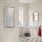 Water heater electr. Ariston flat slim VELIS TECH 50 EU, 50L, 2*1.5kW, uni installation, electric control, B, Italy, Gray
