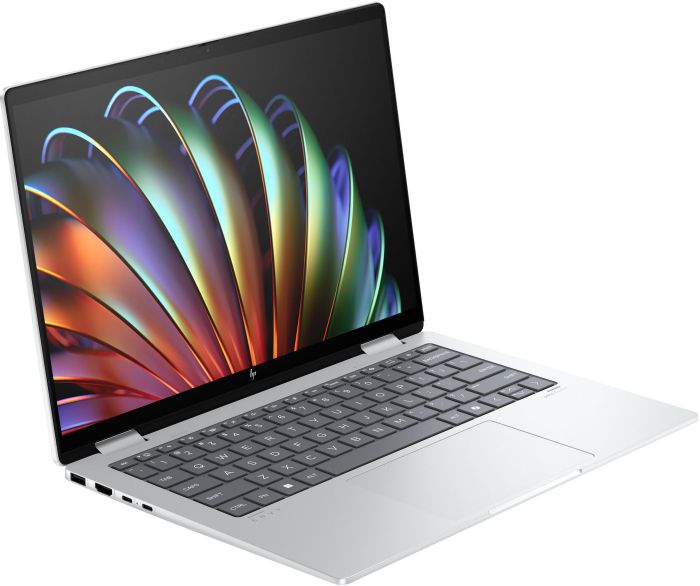 Ноутбук HP ENVY x360 14-fa0005ua 14" WUXGA IPS Touch, AMD R5-8640HS, 16GB, F512GB, UMA, Win11, серебристый