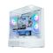 Zalman PC case P40 Prism without PSU, 2xUSB3.0, 1xUSBType-C, 1x120mm ARGB, VGA 420мм, LCS ready, TG 3x Panels, ATX, white