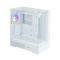 Zalman PC case P40 Prism without PSU, 2xUSB3.0, 1xUSBType-C, 1x120mm ARGB, VGA 420мм, LCS ready, TG 3x Panels, ATX, white