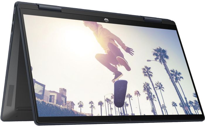 Ноутбук HP Pavilion x360 14-ek2001ua 14" FHD IPS Touch, Intel 7-150U, 16GB, F1024GB, UMA, DOS, синий