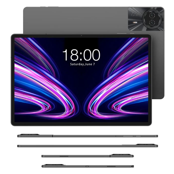 Планшет Teclast T50 Plus 11" 6ГБ, 256ГБ, LTE, 8000мА•ч, Android, серый