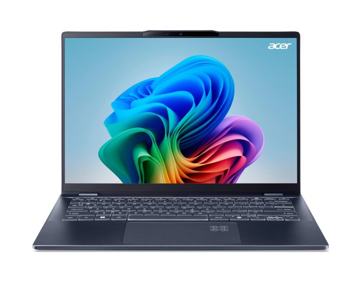 Ноутбук Acer Swift 14 AI SF14-51 14.5" 2.8K OLED, Intel U5-226V, 16GB, F512GB, UMA, Win11, синий