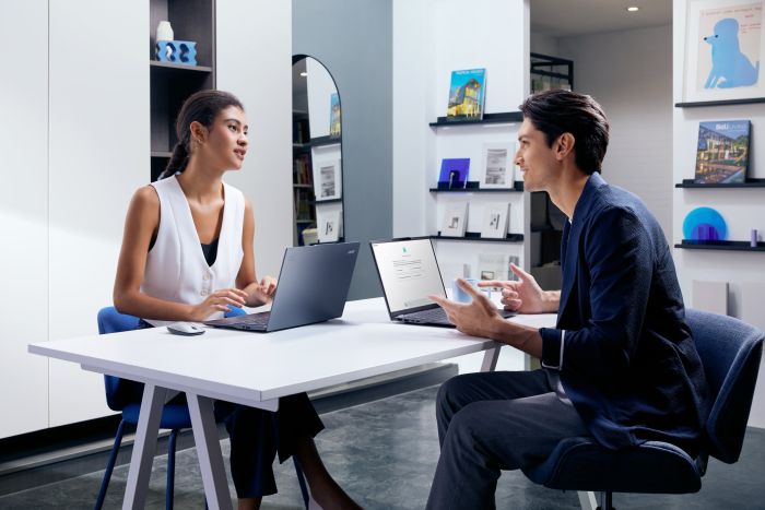 Ноутбук Acer Swift 14 AI SF14-51 14.5" 2.8K OLED, Intel U5-226V, 16GB, F512GB, UMA, Win11, синий