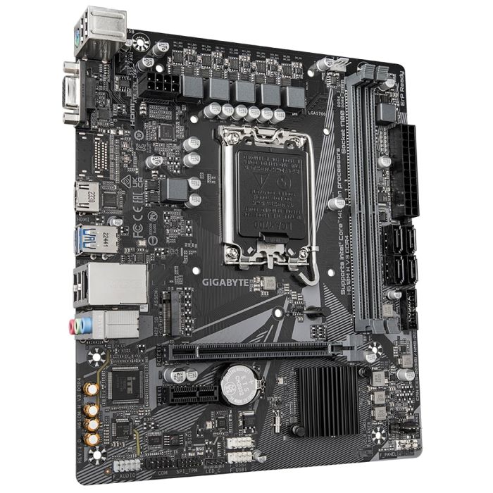 GIGABYTE Motherboard H610M H V3 DDR4 s1700 H610 2xDDR4 HDMI D-Sub mATX