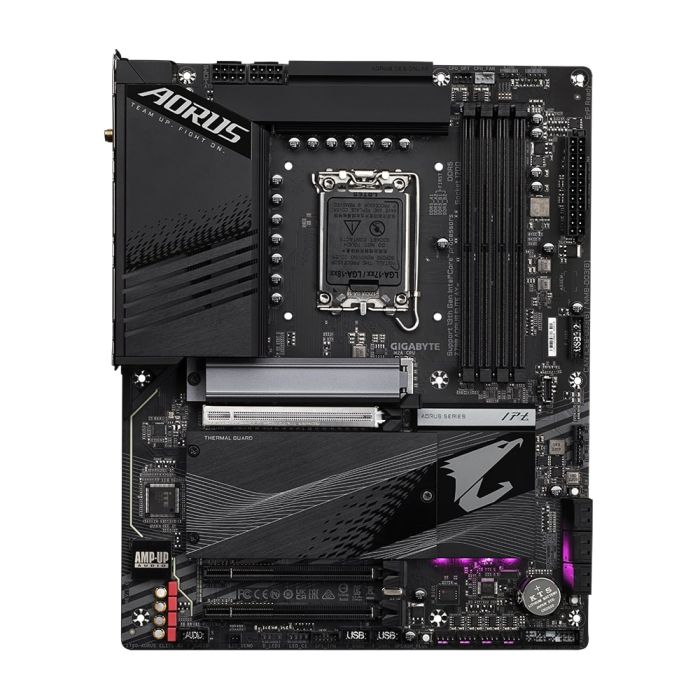 GIGABYTE Motherboard Z790 AORUS ELITE AX s1700 Z790 4xDDR5 M.2 HDMI DP ATX