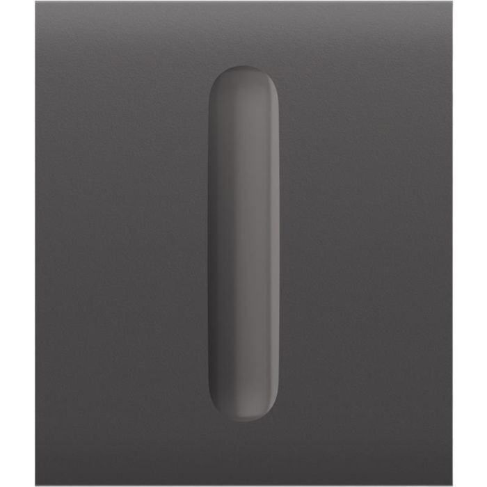 Кнопка центральна для одноклавішного вимикача димера Ajax CenterButton Dimmer 1-gang 2-way for LightSwitch, Jeweler, бездротовий, grey