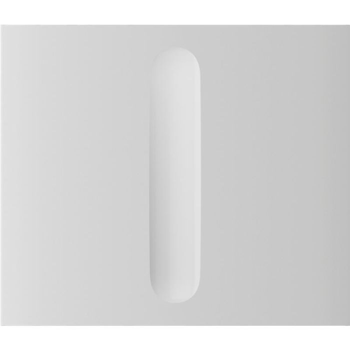 Кнопка центральная для одноклавишного вертикального выключателя диммера Ajax CenterButton Dimmer Vertical 1-gang 2-way for LightSwitch, Jeweler, беспроводной, белый