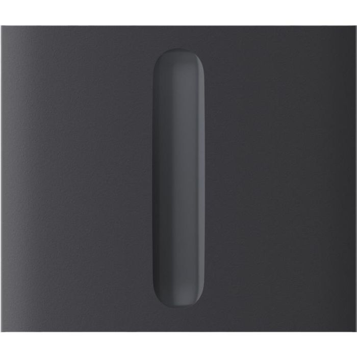 Кнопка центральна для одноклавішного вертикального вимикача димера Ajax CenterButton Dimmer Vertical 1-gang 2-way for LightSwitch, Jeweler, бездротовий, graphite