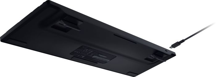 Клавіатура механічна Razer DeathStalker V2 105key, Red Switch, USB-A, EN/RU, RGB, чорний