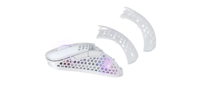 Mouse Xtrfy M4, WL/USB-A, RGB, white