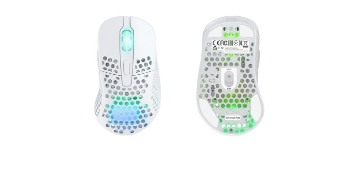 Mouse Xtrfy M4, WL/USB-A, RGB, white