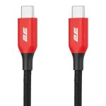 Кабель USB-C > USB-C заряджання/синхронізації 2E 1м, 100Вт Type-C, чорний
