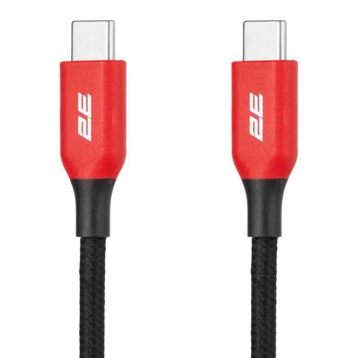 Кабель 2E USB-C - USB-C 100W 1м black