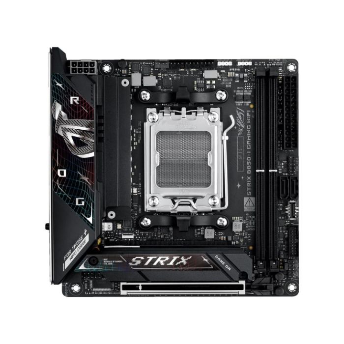 ASUS Motherboard ROG STRIX B850-I GAMING WIFI sAM5 B850 2xDDR5 M.2 HDMI USB Type-C WiFi BT mITX