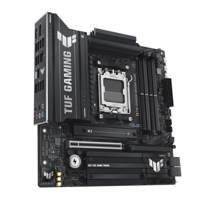 Материнcька плата ASUS TUF GAMING B850M-PLUS sAM5 B850 4xDDR5 M.2 HDMI DP mATX