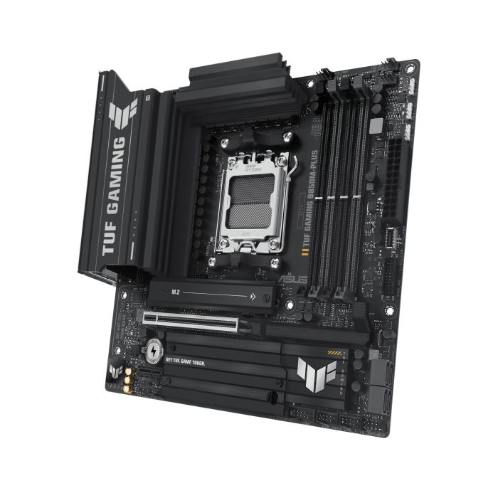 Материнcька плата ASUS TUF GAMING B850M-PLUS sAM5 B850 4xDDR5 M.2 HDMI DP mATX